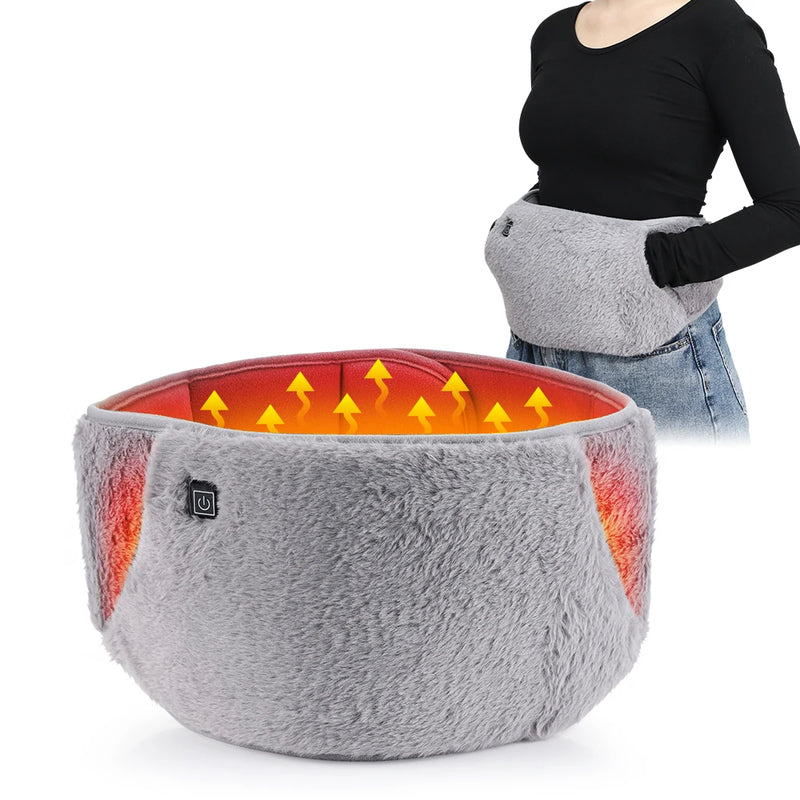 USB Heated Back and Abdomen Belt with Adjustable Heat Settings