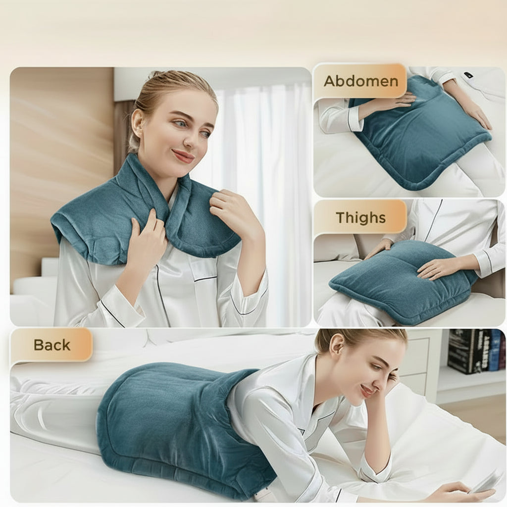 Neck and Shoulder Heating Pad with 6 Heat Settings and Auto Shut Off