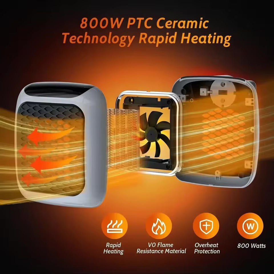 Portable Energy-Saving Mini Heater for Quick Warmth