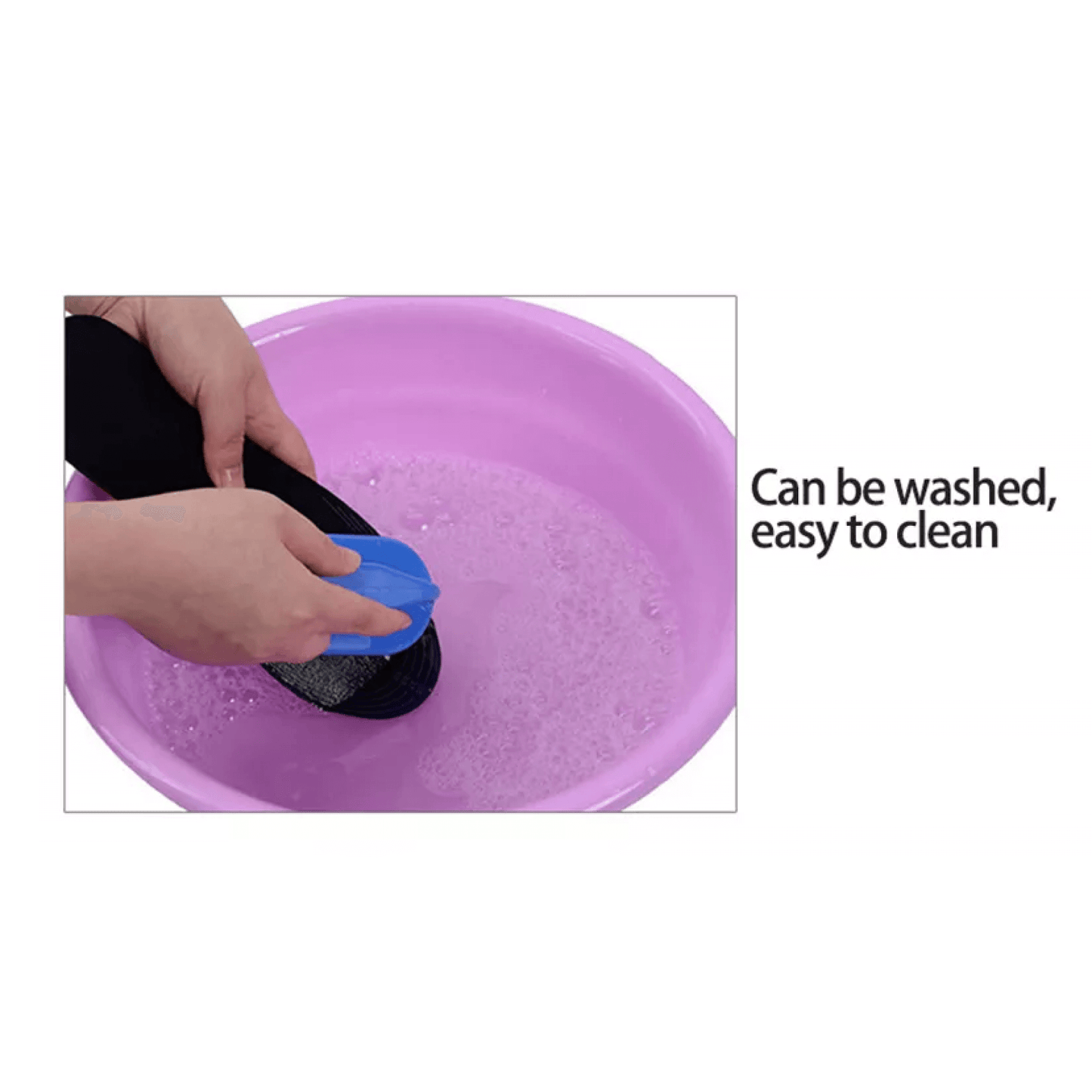 Rechargeable Heated Insoles with Adjustable Temperature Control