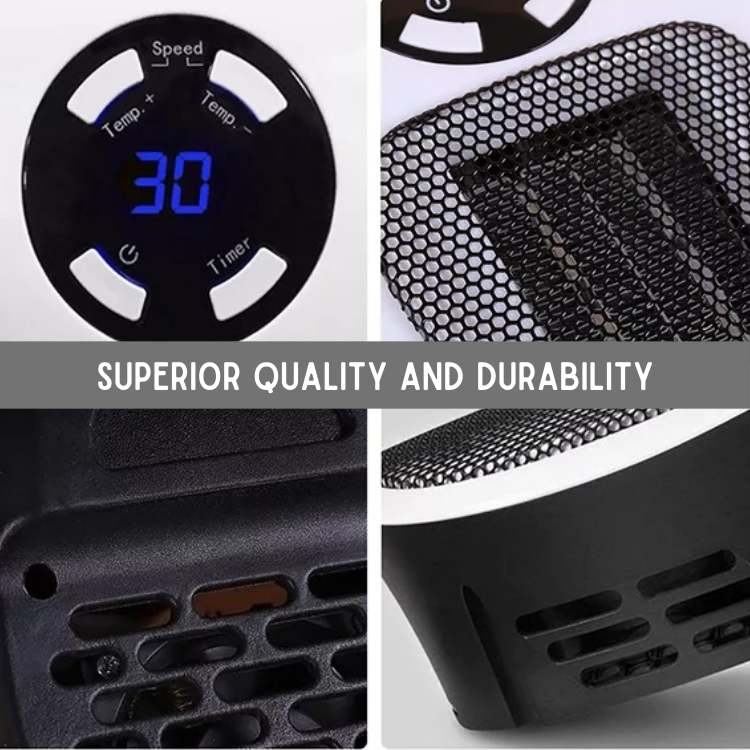 Ceramic Micro-Coil Portable Room Heater