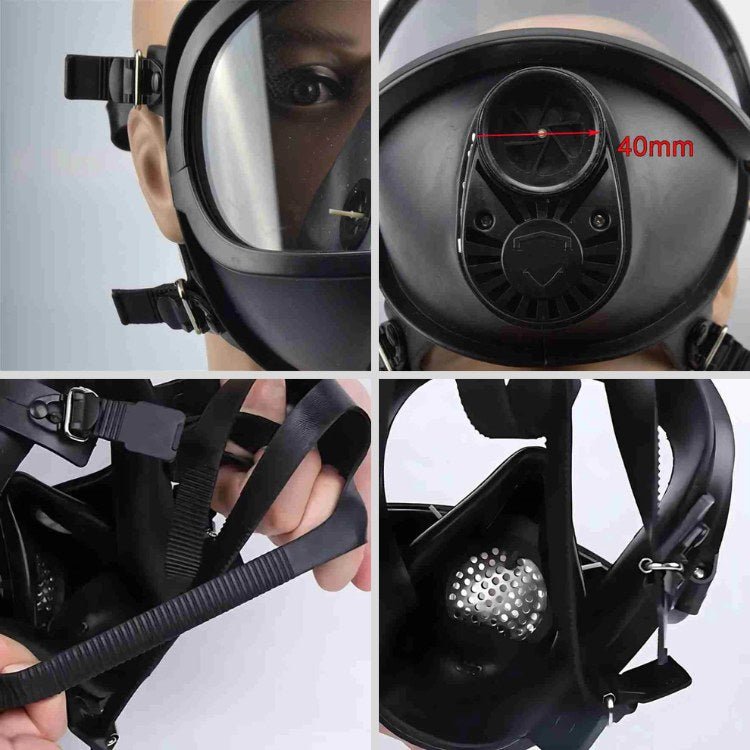 Multi-Filter NRBC Gas Mask with Hydration System