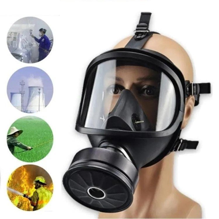 Multi-Filter NRBC Gas Mask with Hydration System