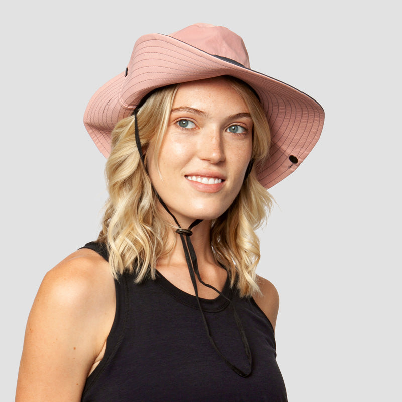 Adjustable UPF50+ Summer Sun Hat with Ponytail Hole