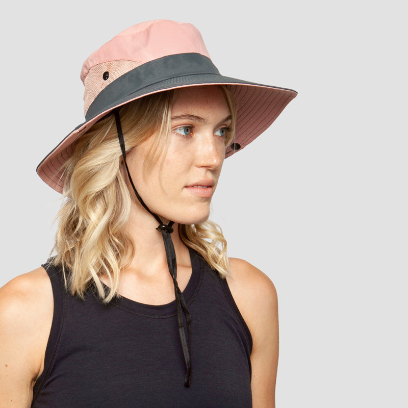 Adjustable UPF50+ Summer Sun Hat with Ponytail Hole