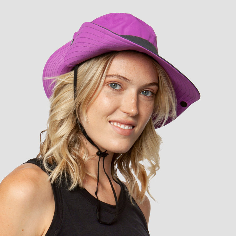 Adjustable UPF50+ Summer Sun Hat with Ponytail Hole