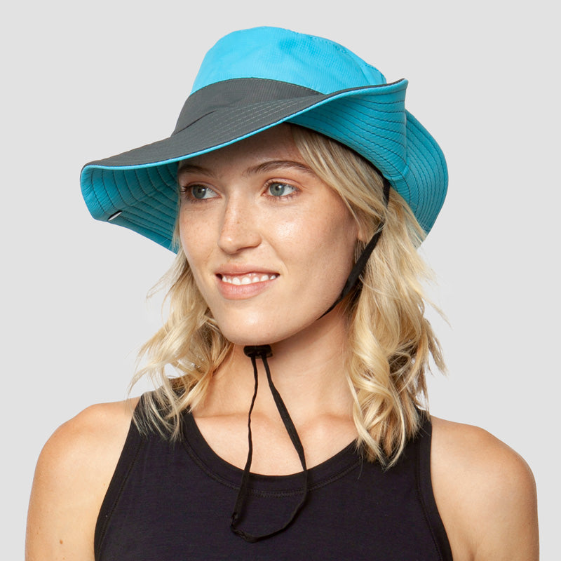 Adjustable UPF50+ Summer Sun Hat with Ponytail Hole