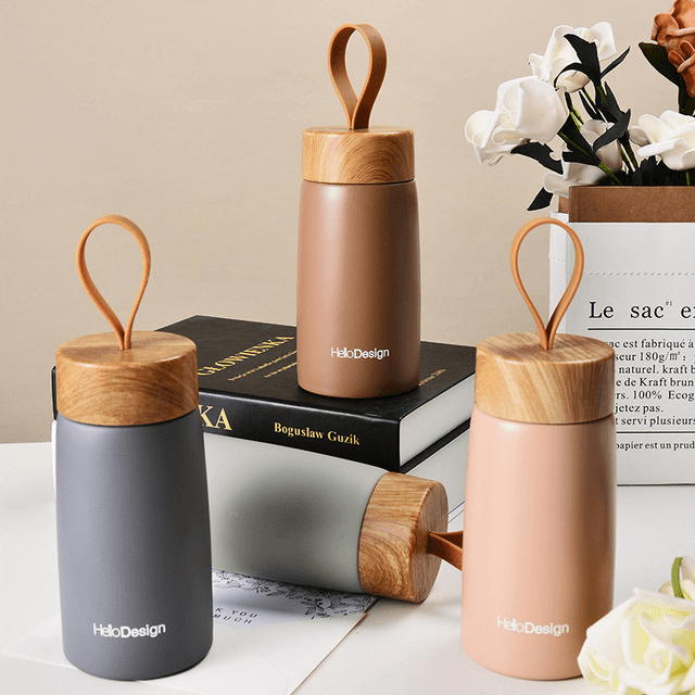 Mini Stainless Steel Travel Thermos - 12 Hour Insulation