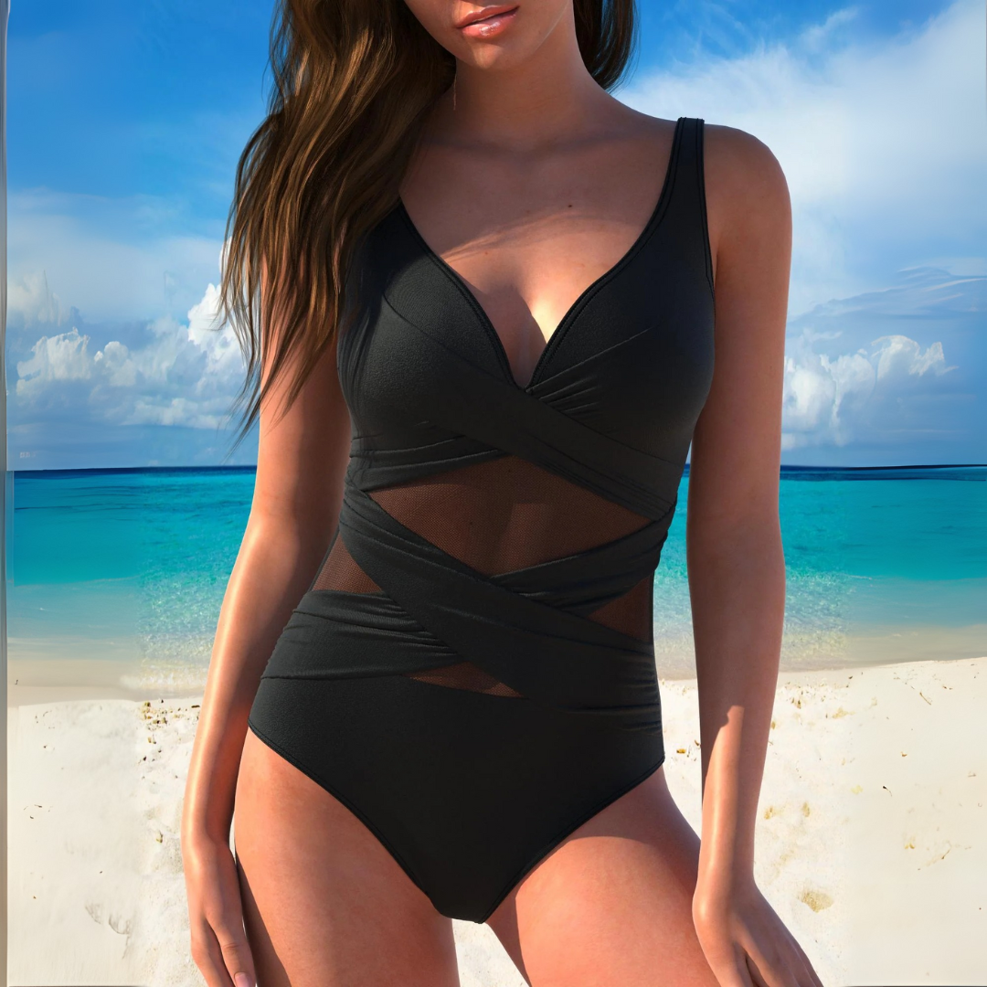 Push-Up Swimsuit with Stretchable Comfort