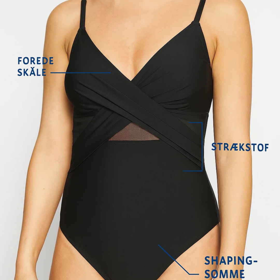 Push-Up Swimsuit with Stretchable Comfort