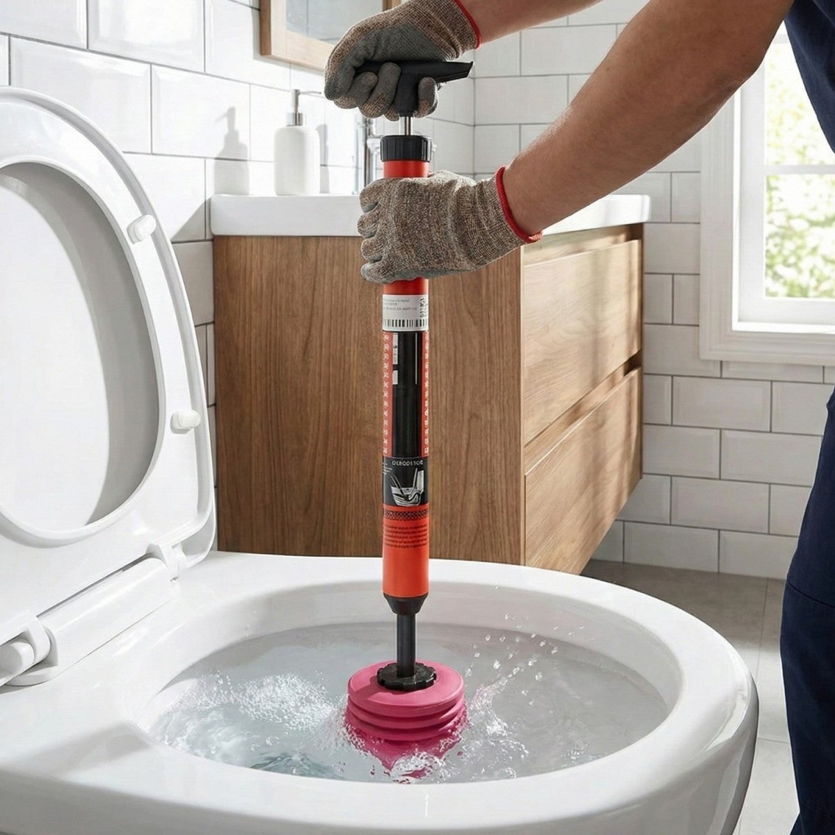 High-Pressure Eco-Friendly Toilet Plunger