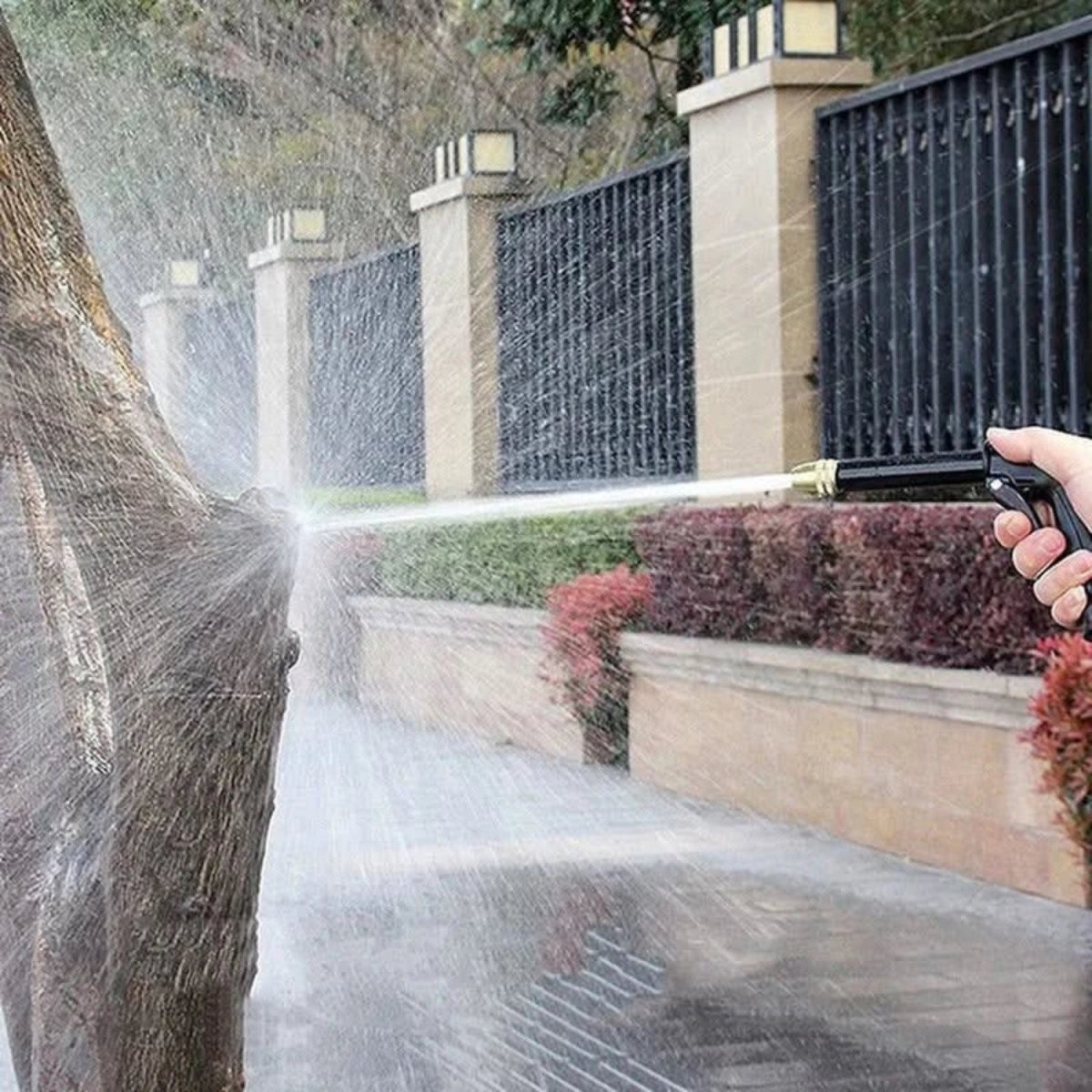 High-Pressure Adjustable Water Gun for Car and Garden Cleaning
