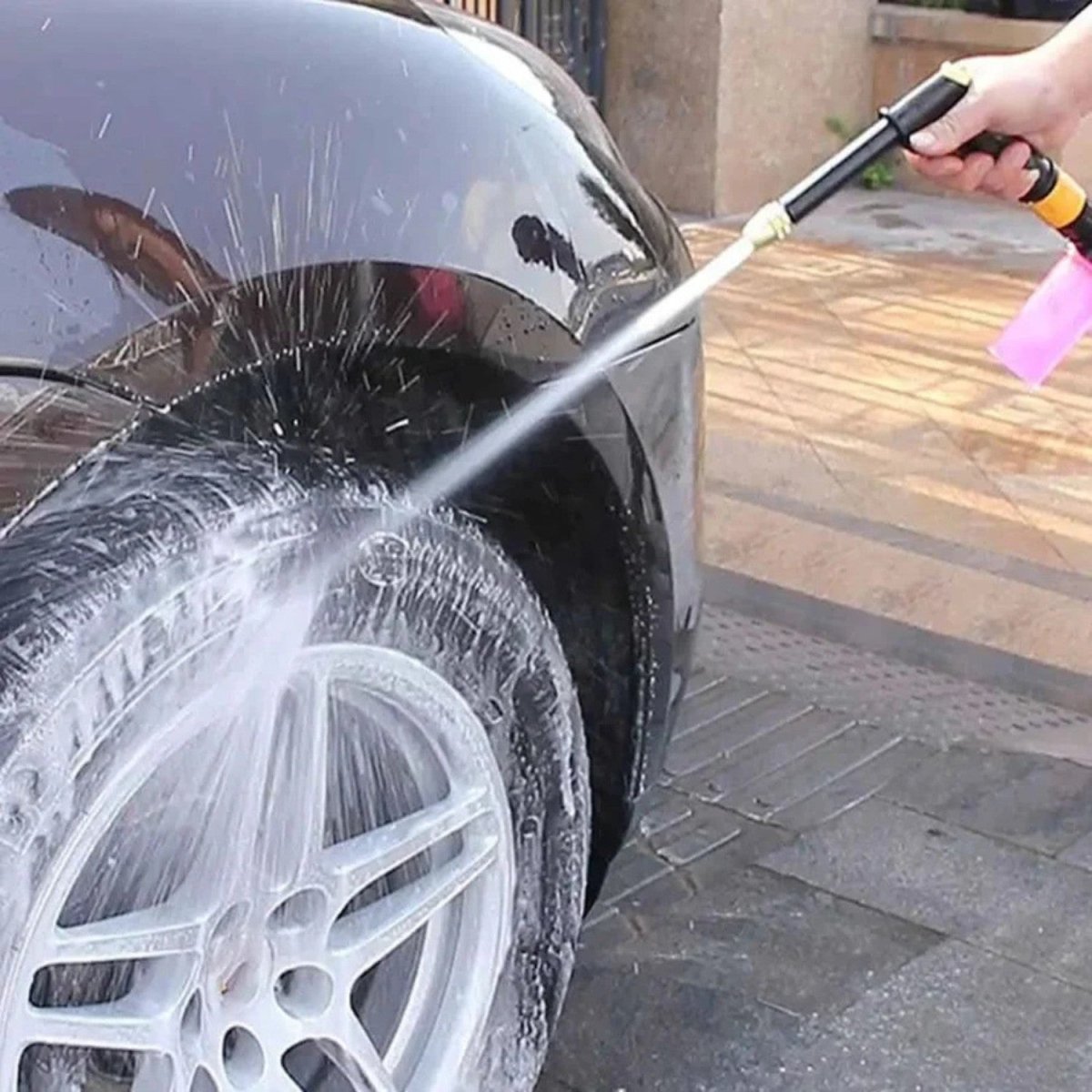 High-Pressure Adjustable Water Gun for Car and Garden Cleaning