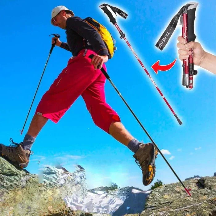 Adjustable Lightweight Aluminum Trekking Pole