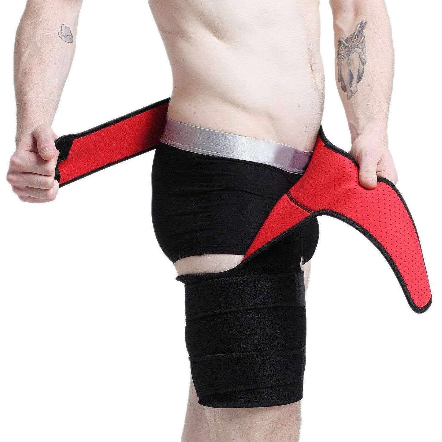 Adjustable Hip Brace for Pain Relief and Support