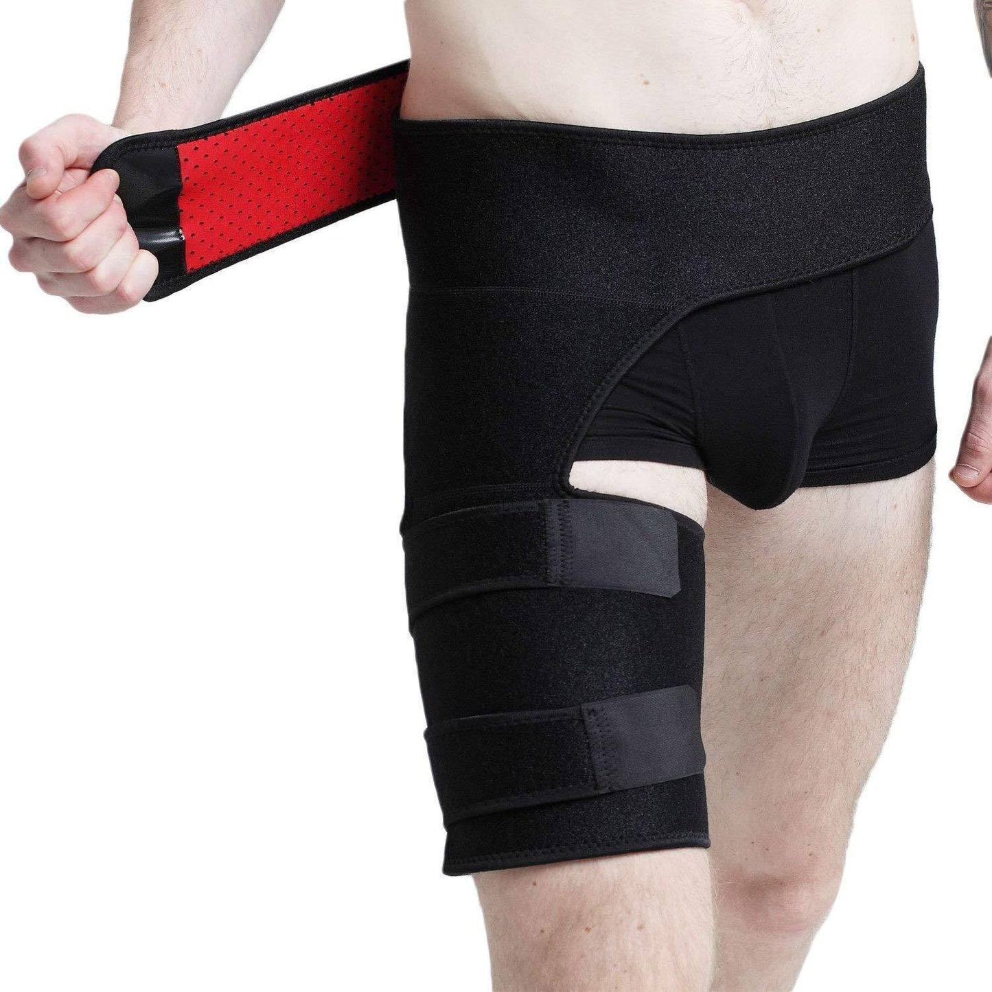 Adjustable Hip Brace for Pain Relief and Support