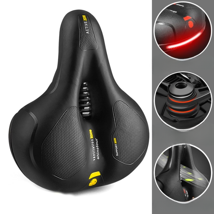 Ergonomic Bike Saddle for Back Pain Relief and Comfort
