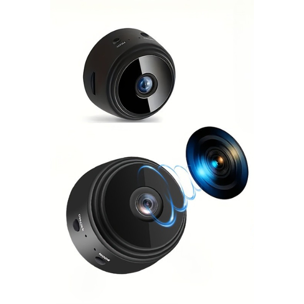 Rechargeable Wi-Fi Surveillance Camera for Portable Security