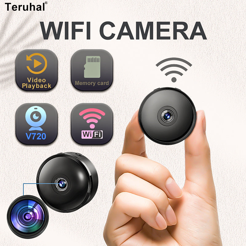 Wireless Home Surveillance Camera with Rechargeable Battery