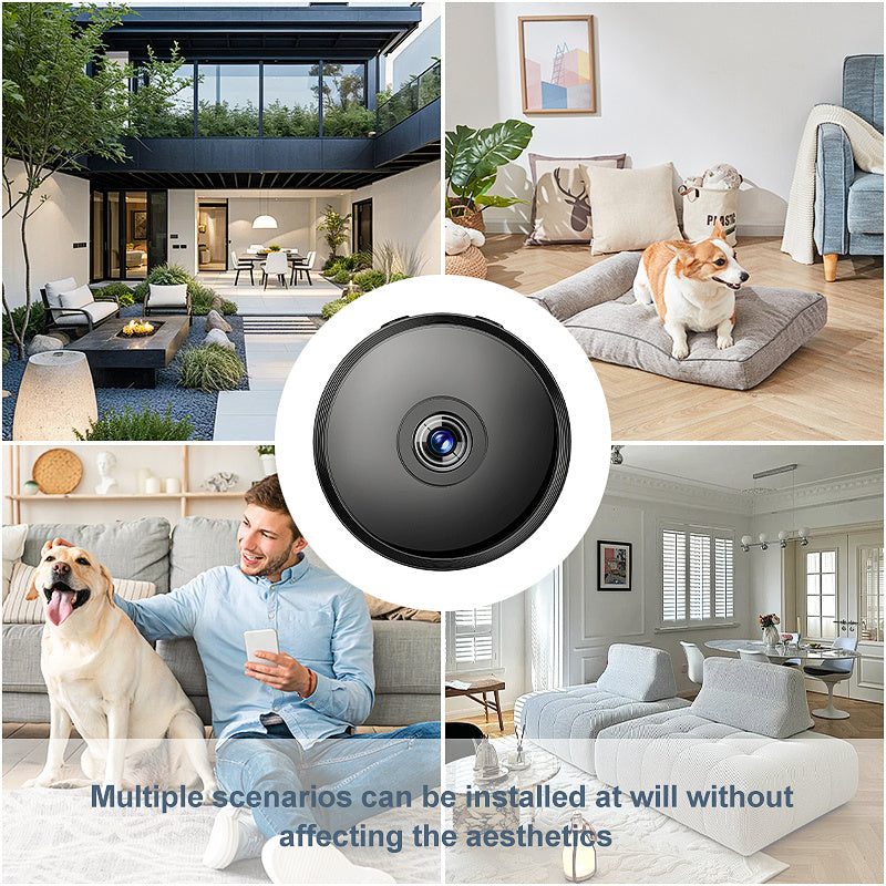 Wireless Home Surveillance Camera with Rechargeable Battery