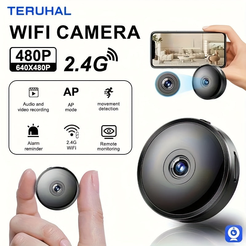 Wireless Home Surveillance Camera with Rechargeable Battery