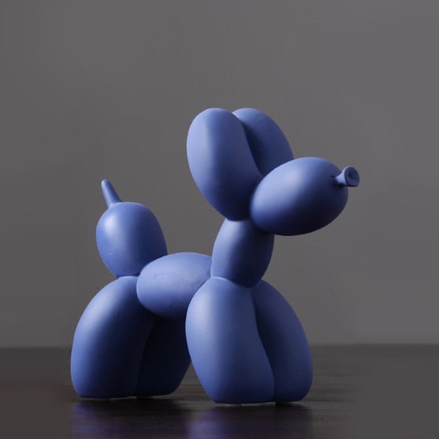 Green Resin Balloon Dog Sculpture