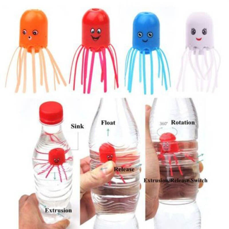 Magical Spinning Jellyfish Toy Set - Educational Pressure and Buoyancy Experiment