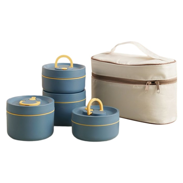 Multi-Layer Insulated Lunch Box with Free Carry Bag
