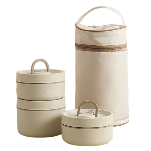 Multi-Layer Insulated Lunch Box with Free Carry Bag