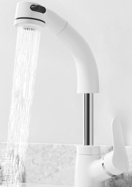 Pull-Out Bathroom Faucet with Elegant Design and Easy Installation
