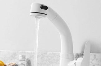 Pull-Out Bathroom Faucet with Elegant Design and Easy Installation