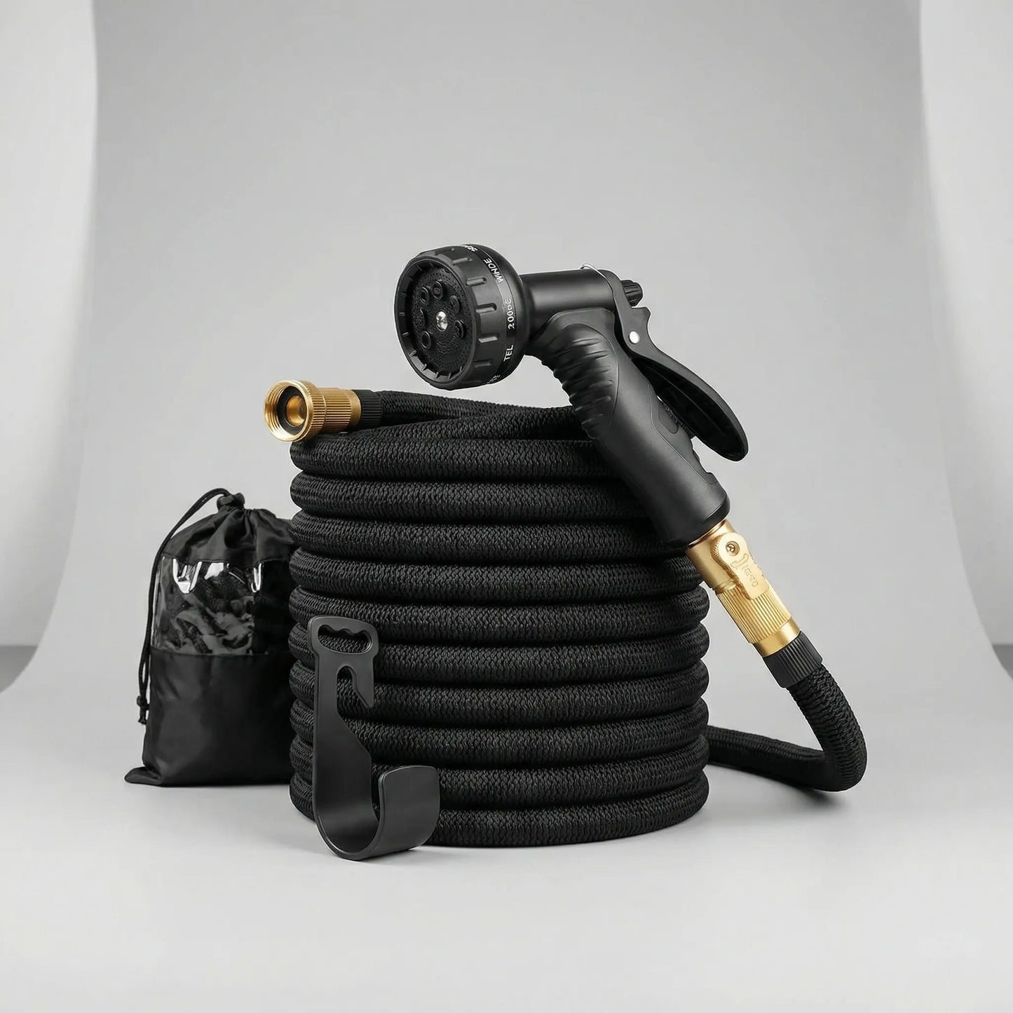 Expandable Lightweight Garden Hose with 8 Spray Settings