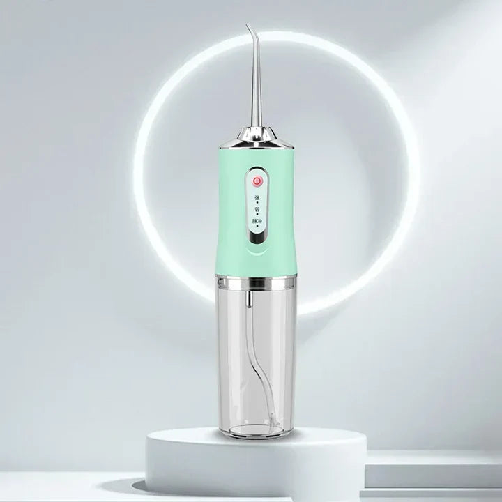 Wireless Water Flosser with 360° Rotating Nozzles and 3 Cleaning Modes