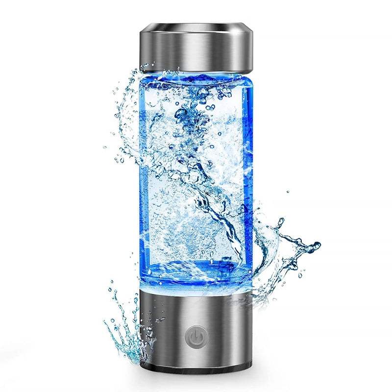 Hydrogen Infusion Glass Water Bottle