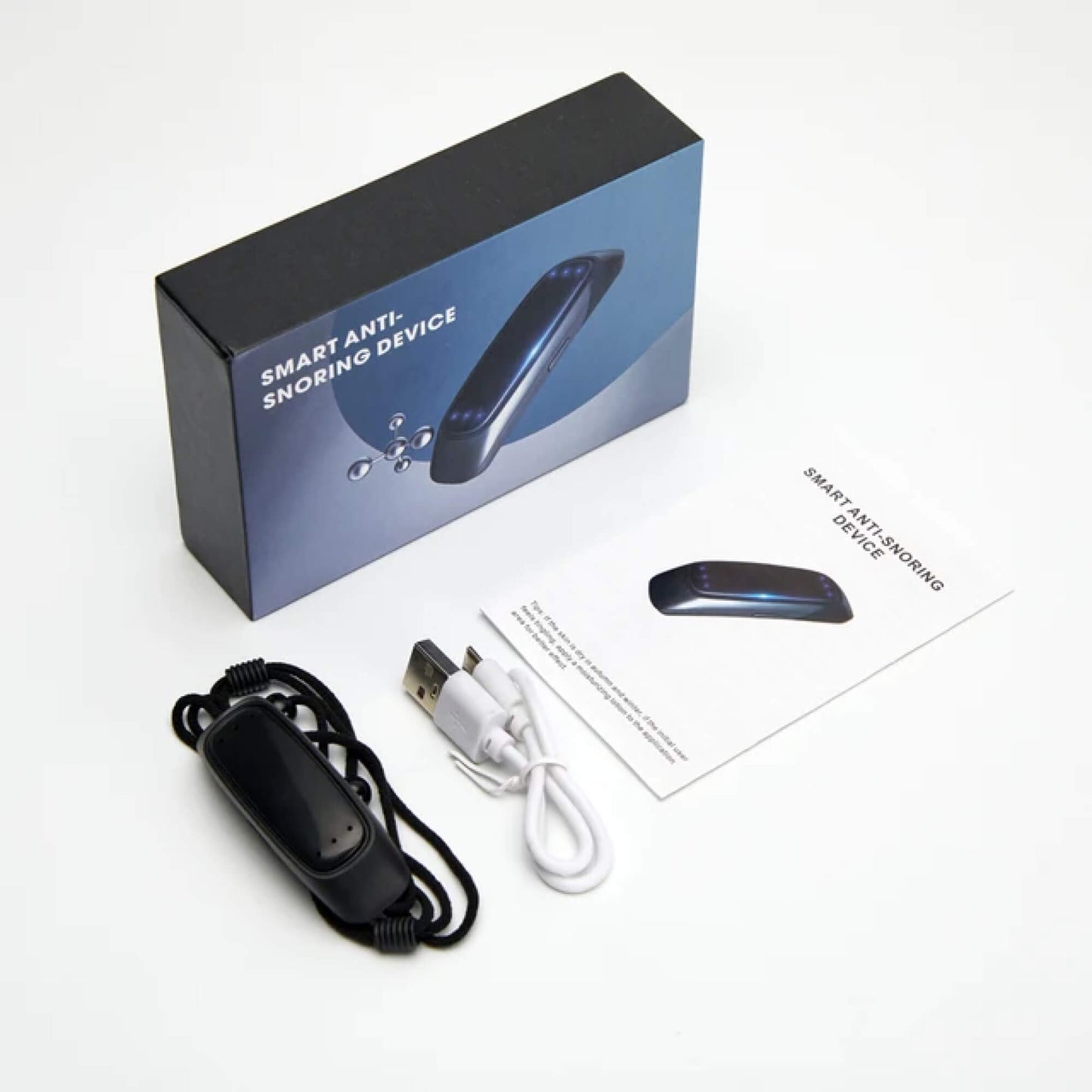 Adjustable Anti-Snoring Chain Band for Comfortable Sleep