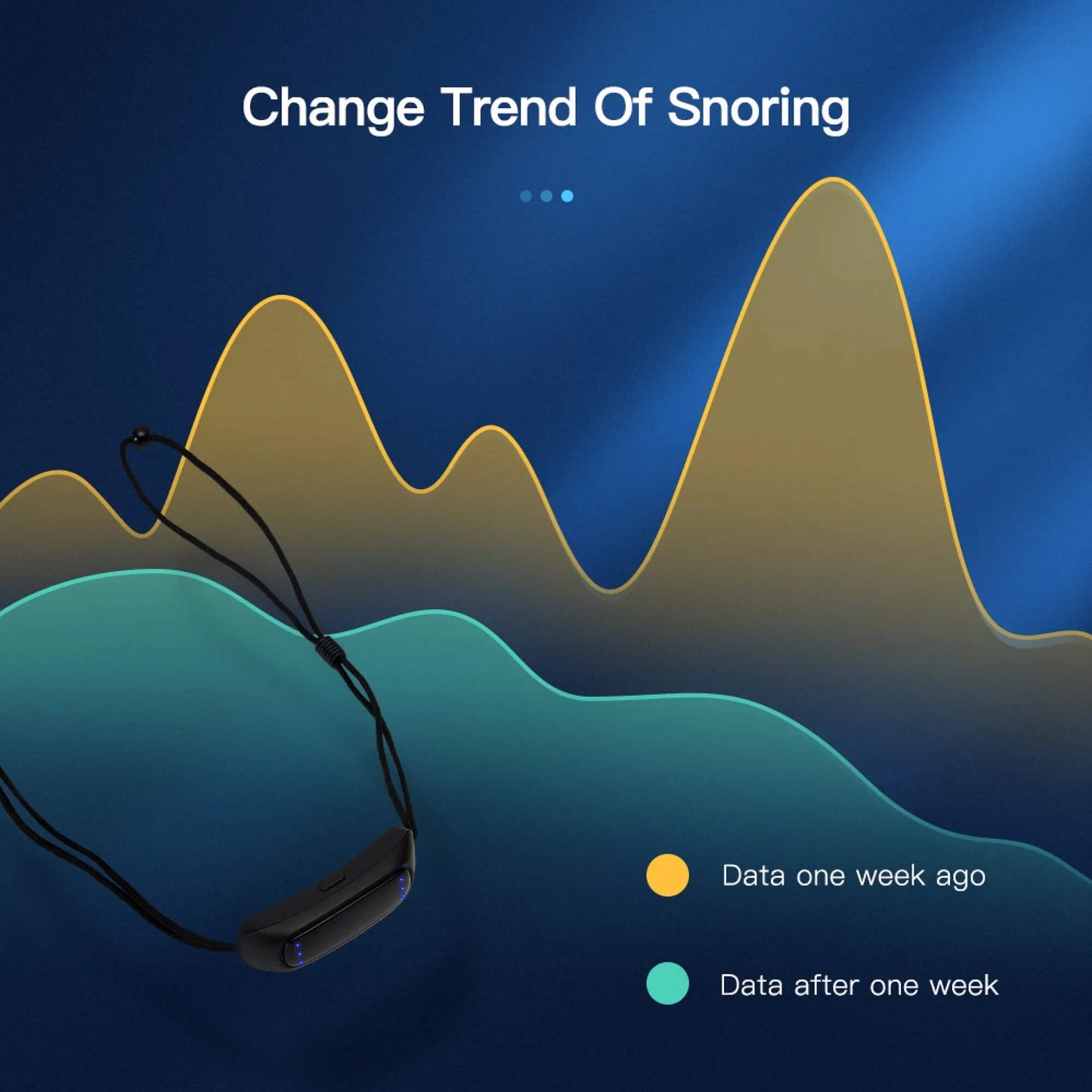 Adjustable Anti-Snoring Chain Band for Comfortable Sleep