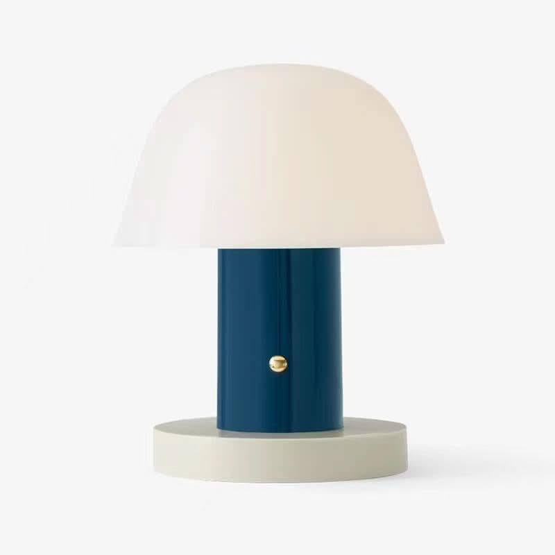 Mushroom Touch Table Lamp with LED Light – Battery Operated