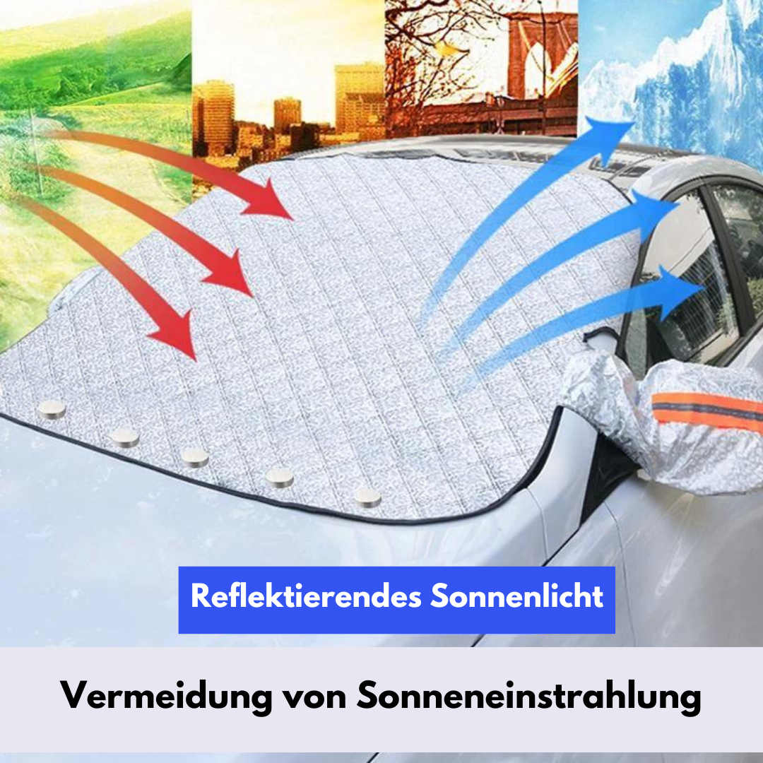 Magnetic Windshield Cover for Snow and Frost Protection