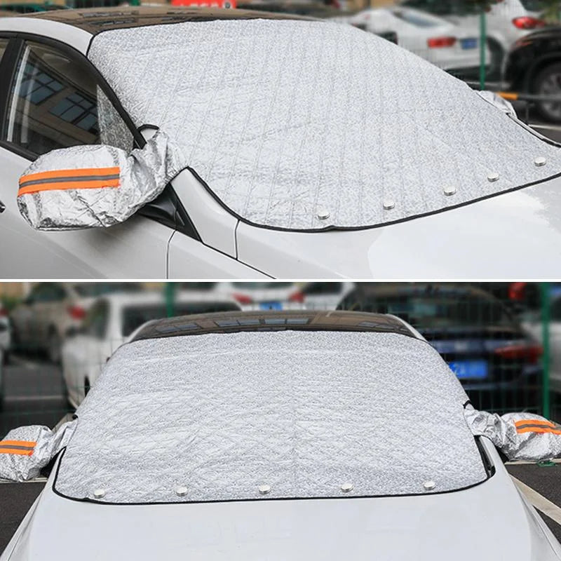 Magnetic Windshield Cover for Snow and Frost Protection