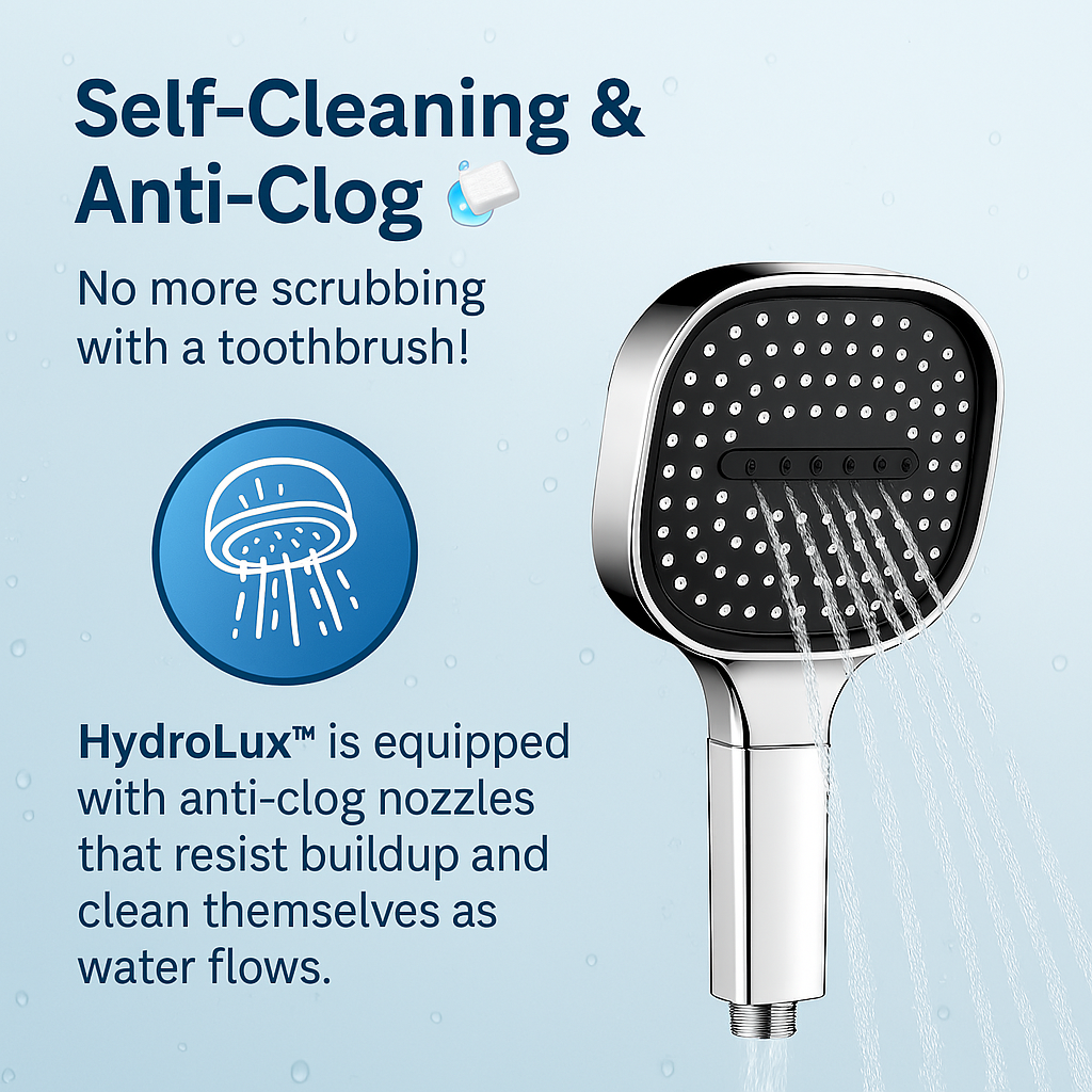 High Pressure Shower Head with Turbo Boost and Filtration