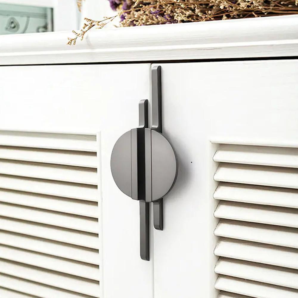 Half Moon Zinc Alloy Cabinet Handles and Pulls
