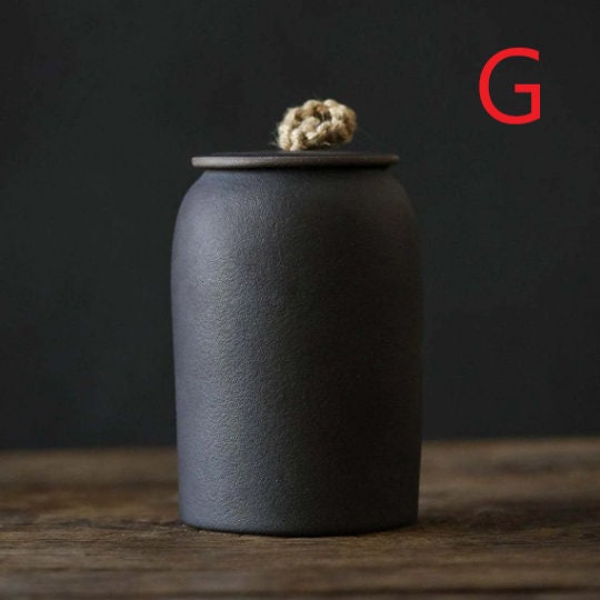 Vintage Ceramic Storage Jar for Cookies and Sugar