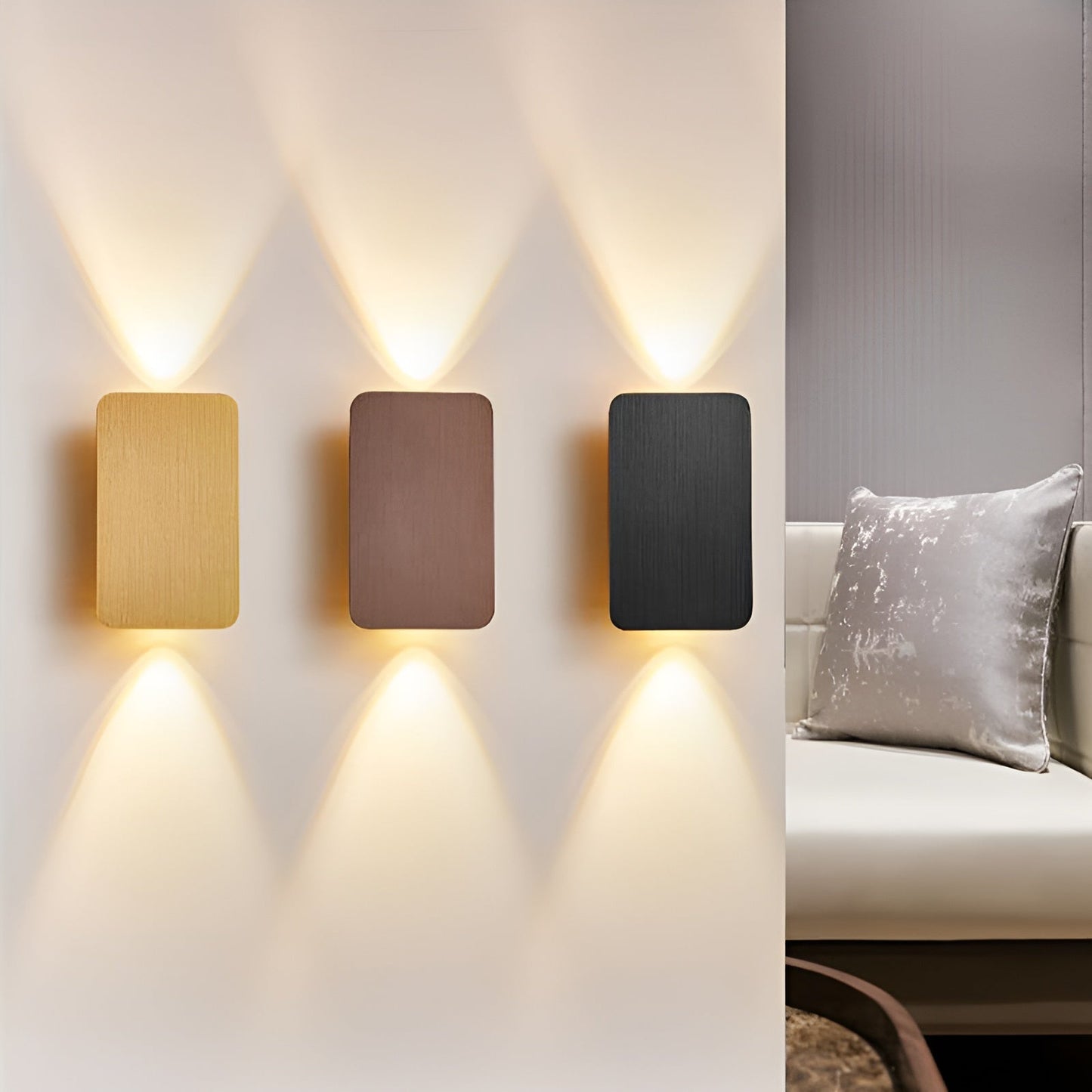 Modern Dual Direction Wall Lamp for Safe and Stylish Lighting