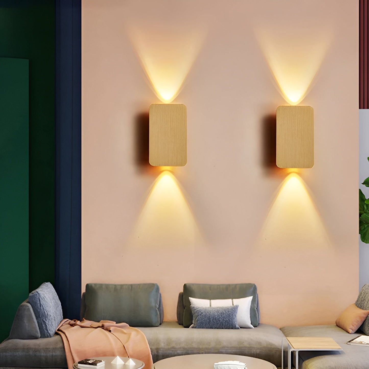 Modern Dual Direction Wall Lamp for Safe and Stylish Lighting