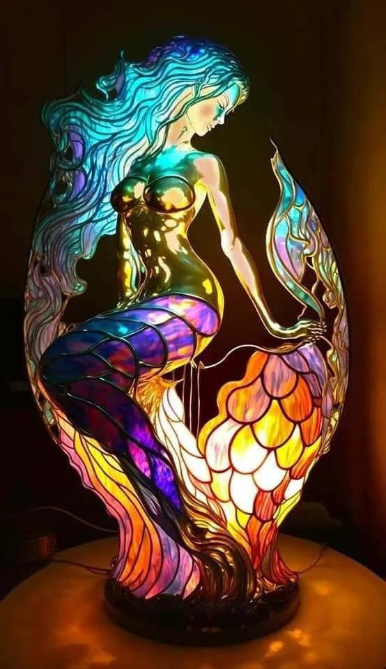 Artistic LED Table Lamp for Modern Home Decor