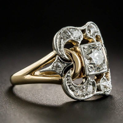 Luciara - Starlight Blossom Ring