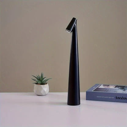 Minimalist Wireless LED Table Lamp with Touch Dimming