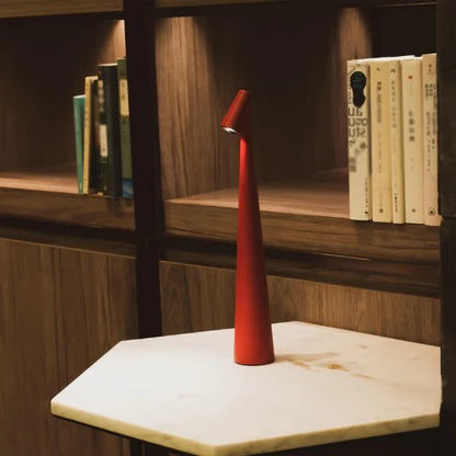 Minimalist Wireless LED Table Lamp with Touch Dimming
