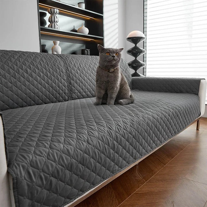 Waterproof Non-Slip Pet Sofa Cover in Classic Design