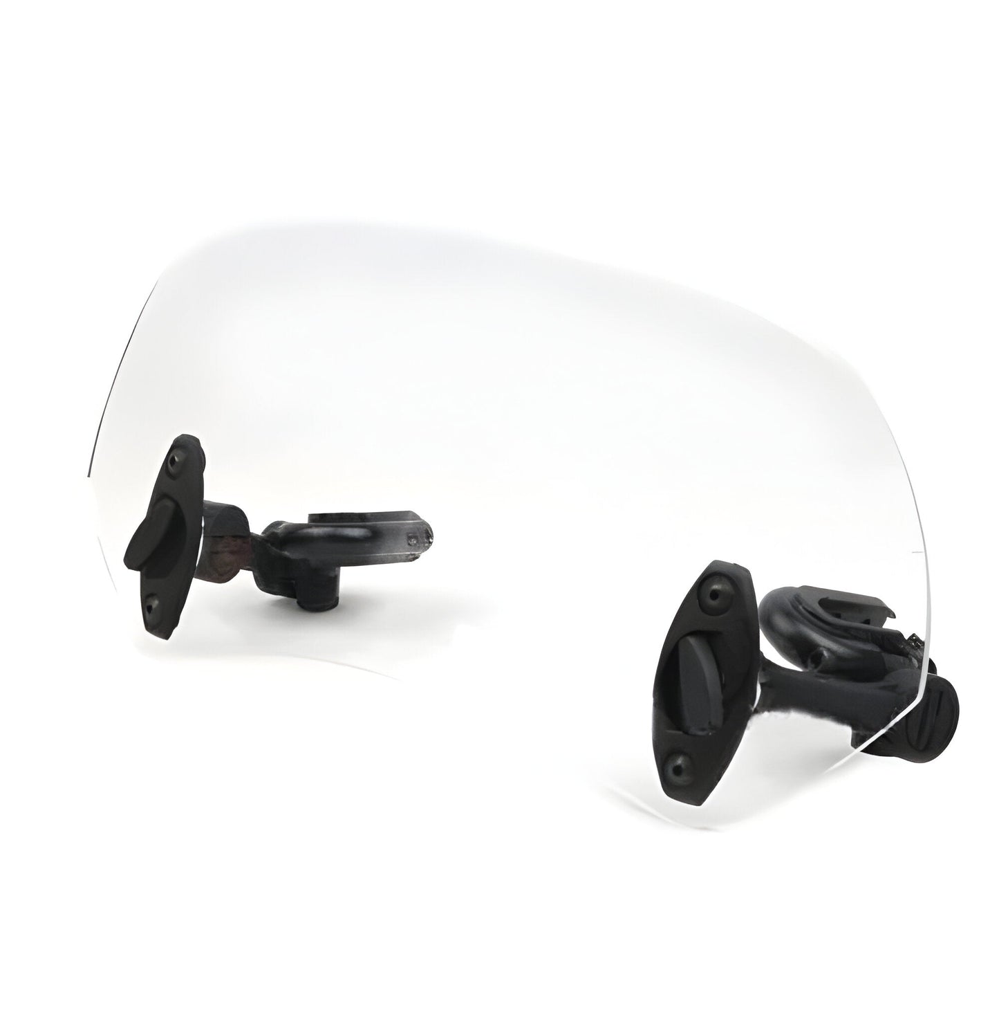 Adjustable Motorcycle Windshield Extension for Enhanced Wind Protection